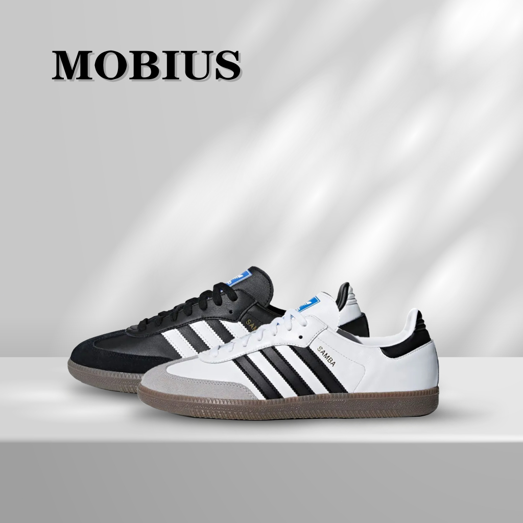 Adidas Originals Samba OG 黑白灰 黑白 麂皮 德訓鞋 B75807 B75806
