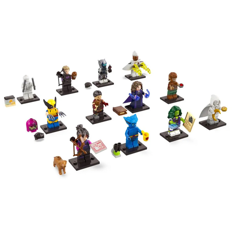 台南［玩磚屋］現貨附大彩盒（自取1350無彩盒）全新 LEGO 71039 漫威人偶包第二代 一套
