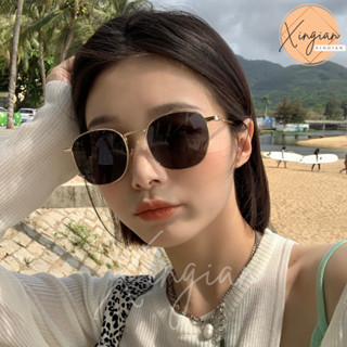 🕶️百搭微圓太陽眼鏡🕶️ 偏光墨鏡 韓版 明星 同款 網紅 網美 夏天 出國 玩水 流行 當季 新款 防曬 抗UV