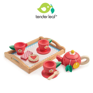 美國【Tender Leaf】果漾花香午茶組 木質玩具 木製玩具 兒童玩具 扮家家酒玩具 ｜翔盛國際baby888