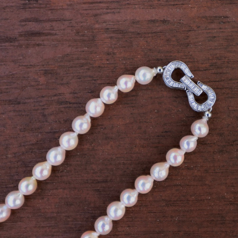 S925純銀天然海水巴洛克Akoya珍珠項鍊(現貨2)·JOJE·k金項鍊·k金飾品·珍珠飾品
