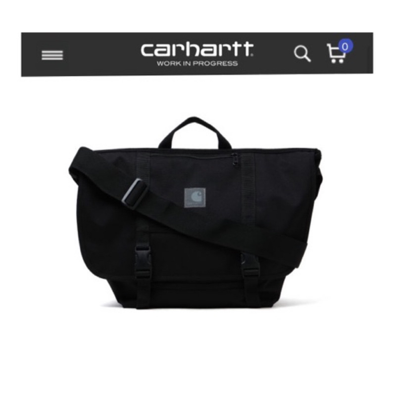 CARHARTT WIP Reflective parcel 反光標 23黑標 側背包 郵差包 黑標 正品 卡哈特