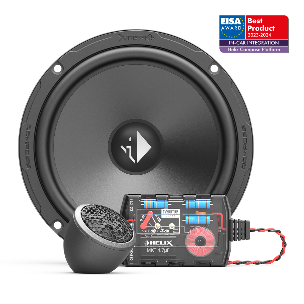 【泓享汽車音響】德國 HELIX CB K165.2-S3  6.5吋二音路分音套裝喇叭
