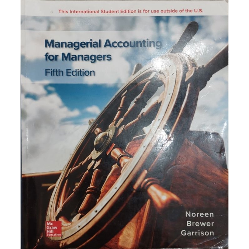 managerial accounting for managers