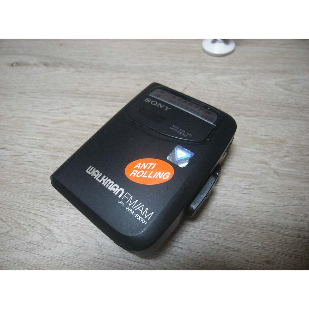 二手 故障 早期 Sony Walkman WM-FX101 錄音帶 卡帶 隨身聽  錄音機 收音機 零件機