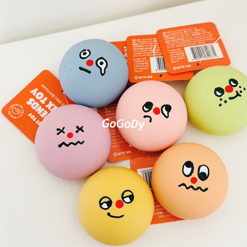 GoGoDy 現貨 韓國🇰🇷Biteme 朋友乳膠寵物發聲玩具
