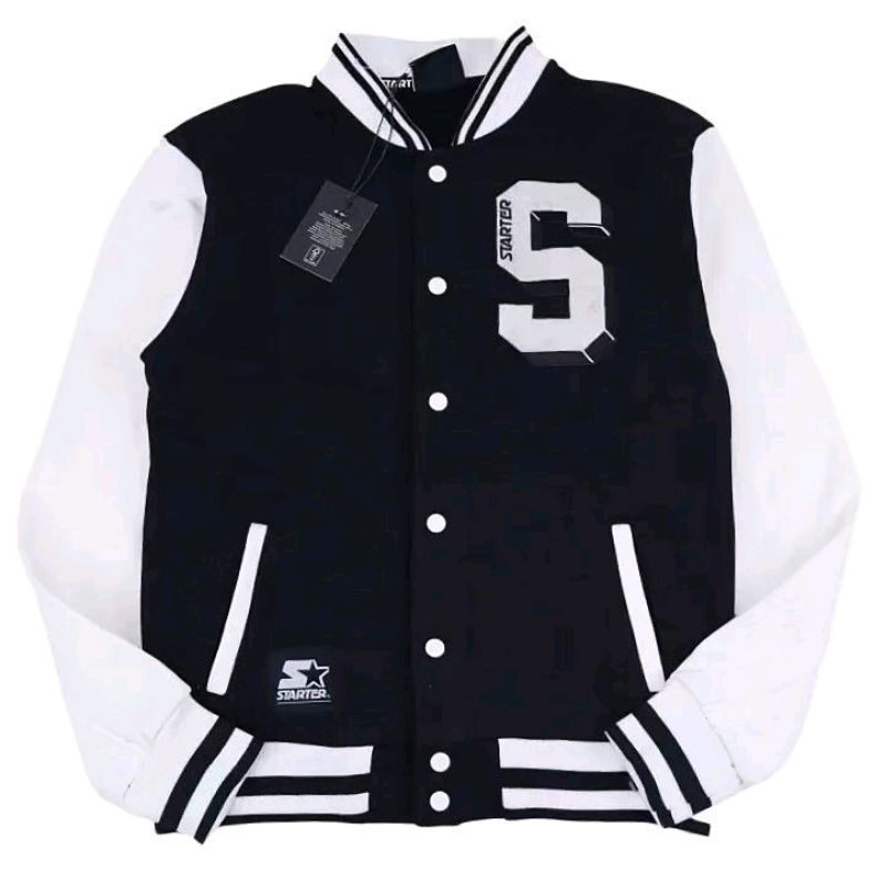 STARTER 棒球外套 夾克 嘻哈 饒舌 尺碼：黑S/XL 藍S/M 特價！