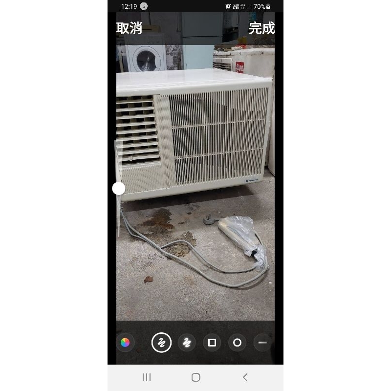 二手中古日立2.3噸左吹窗型冷氣，6.3kw，保固3個月，大戶藥師二手中古家電