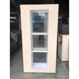 【全省二手貨 總店】二手傢俱*白橡 玻璃展示櫃 公仔櫃 模型櫃 櫥窗櫃 珠寶櫃 精品櫃 玻璃櫃 商品櫃 藝品櫃 二手傢俱
