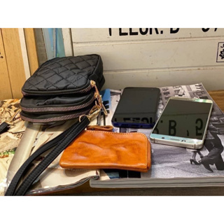 現貨【🇰🇷 Tanned】【保固】🔥|韓國 直立三層拉鍊手機斜背手提包👜隨身包 輕便小包 手機包 零錢包