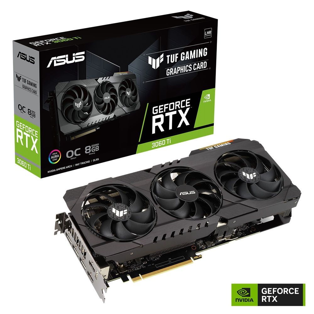 先看賣場說明名 ASUS TUF-RTX3060TI-O8GD6X-GAMING  顯示卡