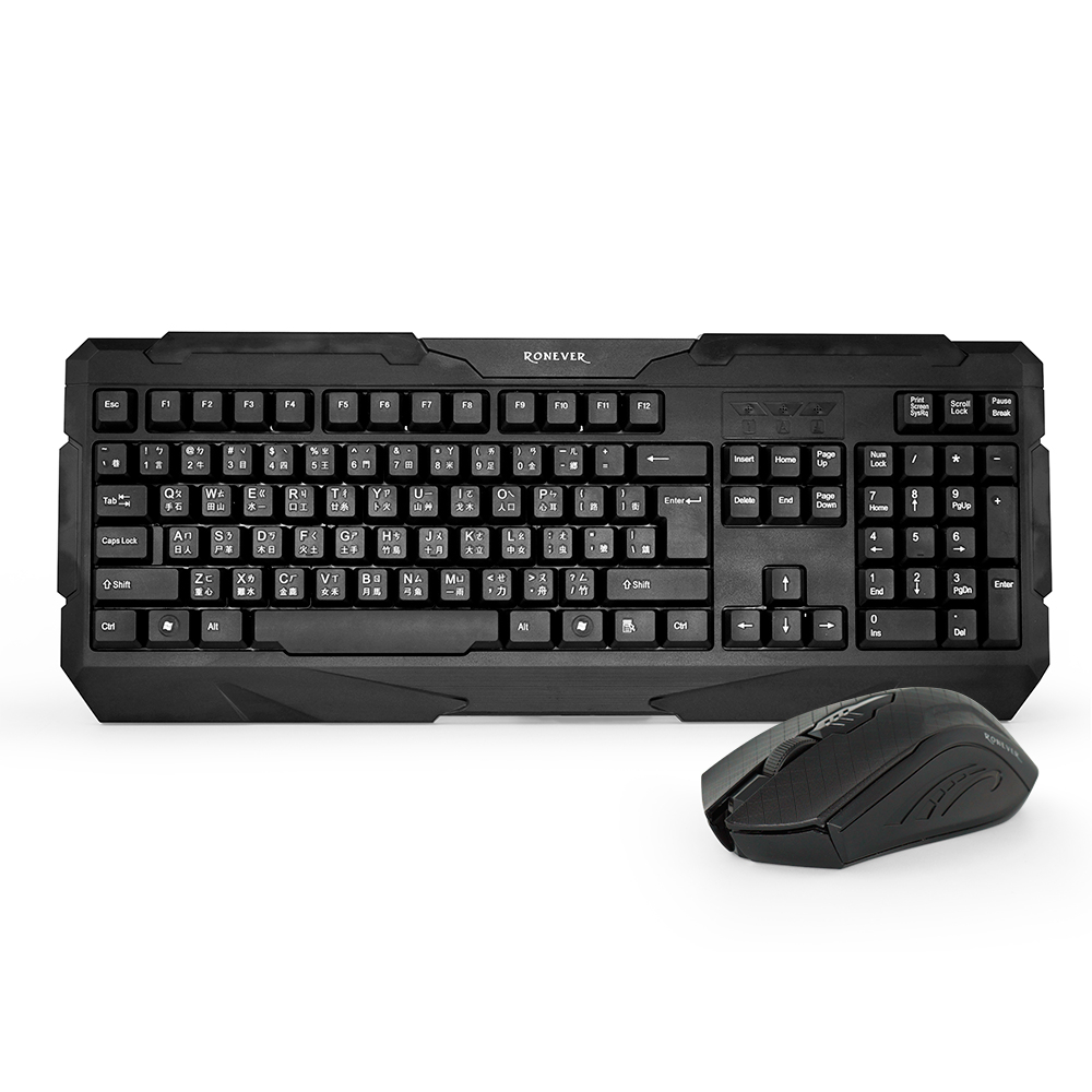 RONEVER KB053  GK3無線鍵盤滑鼠組