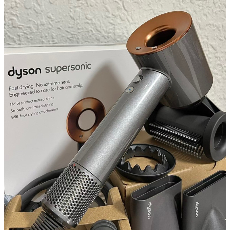 全新未拆恆隆行公司貨 Dyson hd15 銀銅色吹風機五個吹頭