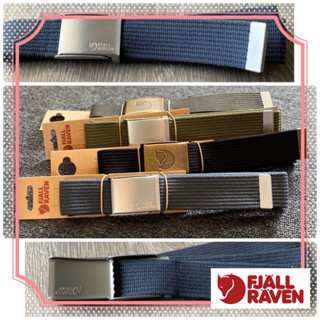 【Fjallraven 】小狐狸 黃銅/帆布皮帶 Canvas Brass Belt 4cm