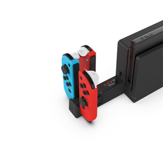 iPlay Switch Nintendo NS Joy-con便攜式座充迷你款顯示面板可同時充4支Joy-con 現貨