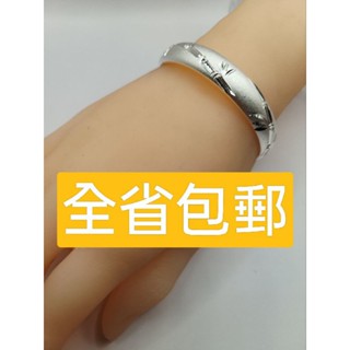 S9999萬足銀時尚竹子手鐲手環手鏈項鍊耳環戒指銀飾品s999925純千萬足銀男女心經大悲咒