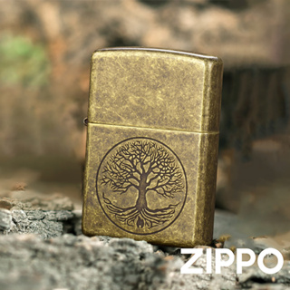 ZIPPO 生命之樹防風打火機 美國設計 官方正版 現貨 禮物 送禮 刻字 客製化 終身保固 29149