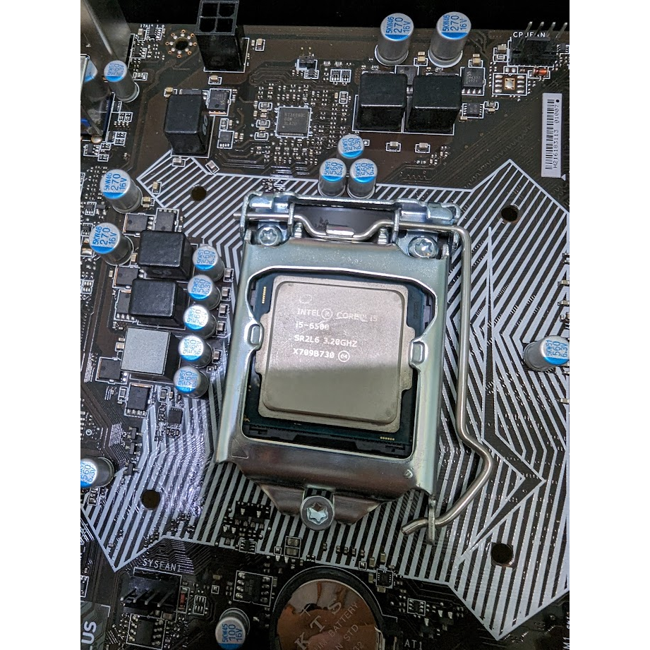 MSI H110M PRO-VD PLUS + I5 6500 CPU(2樣)