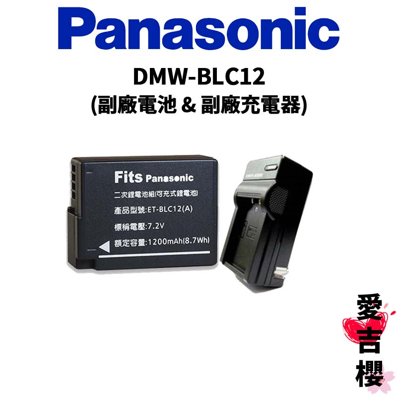 免運【Panasonic】DMW-BLC12 副廠鋰電池 &amp; 充電器 FZ1000 適用 (正品貨)
