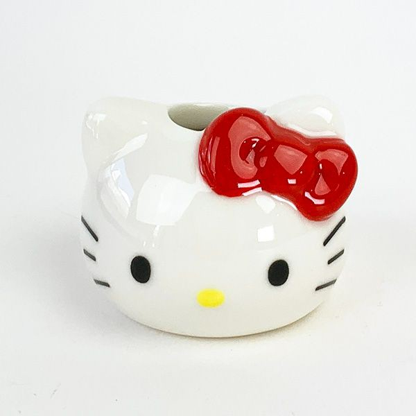 hello  kitty 立體陶瓷造型牙刷架 4942423274025