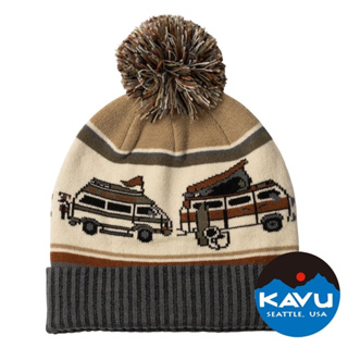 【KAVU】Herschel 中性保暖毛帽『夢想露營車』K1008