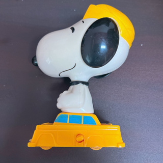 史努比 SNOOPY 車子 黃色 公仔 收藏 擺設 擺飾 裝飾 🔅二手🔅