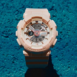 CASIO 卡西歐 BABY-G 街頭潮流雙顯錶(BA-110RG-4A)