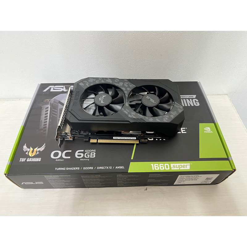 ASUS TUF GTX1660S-6G GAMING 顯示卡 保內