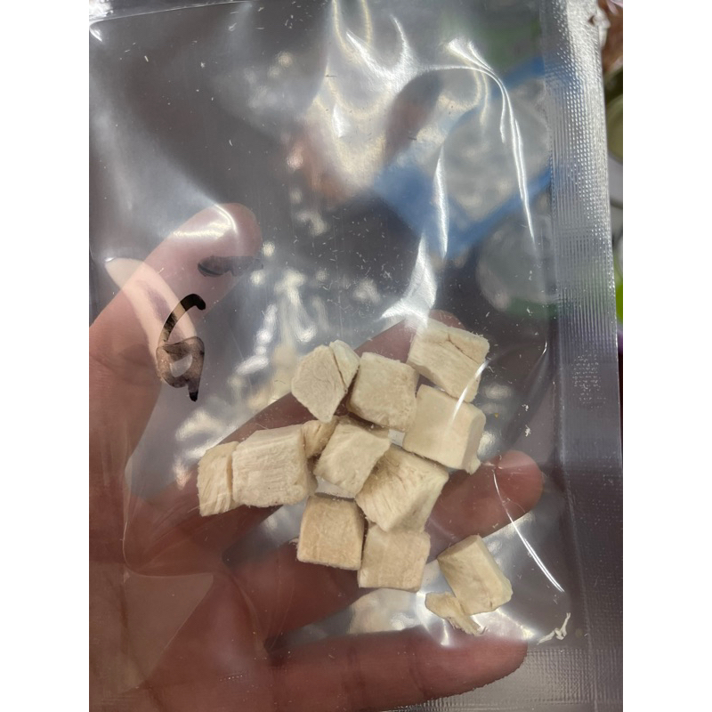 雞胸肉丁1x1/雞柳條/鱉蛋凍乾，台灣製造