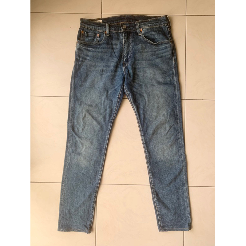 Levi’s 512 W32L32 PREMIUM 大E 皮標  赤耳