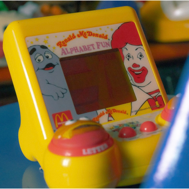 1994s McDonald’s Vintage 麥當勞 老物 早期兒童學字機