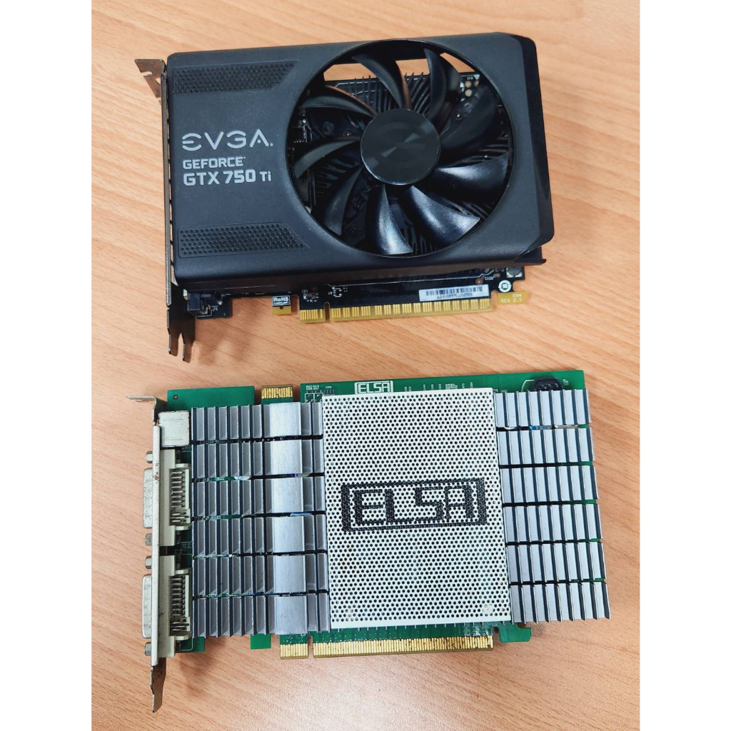 【免運3C 故障報帳】顯示卡 EVGA 艾維克 GTX750 Ti 、Elsa GT730