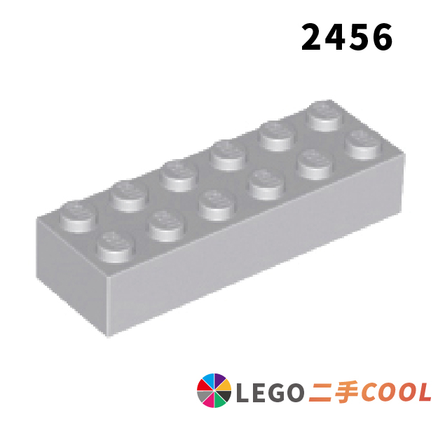 【COOLPON】正版樂高 LEGO【二手】Brick 2x6 基礎磚 2456 44237 磚 多色