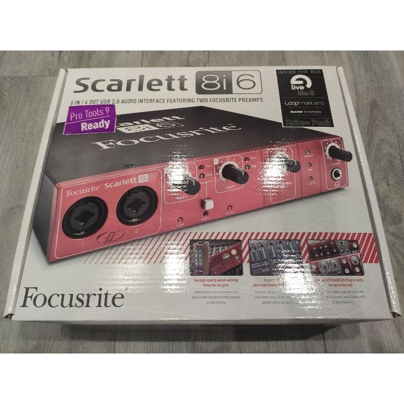 Focusrite Scarlett 8i6 錄音介面 全新 公司貨 超低價 含運
