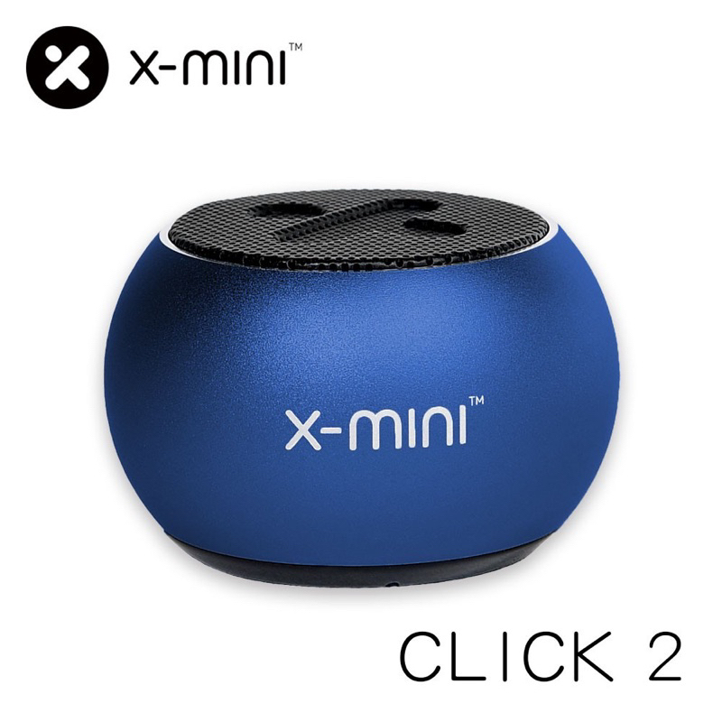 全新🫧X-mini CLICK2 迷你藍芽自拍喇叭-寶藍