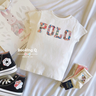 【BK】2-6Y Polo Ralph Lauren 女童 短袖 T恤 白T 上衣