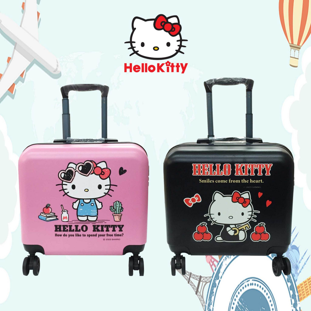 三麗歐 Hello Kitty 16吋拉桿旅行箱 登機箱