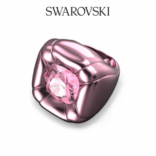 SWAROVSKI 施華洛世奇 Dulcis 個性戒指枕形切割Swarovski水晶, 粉色