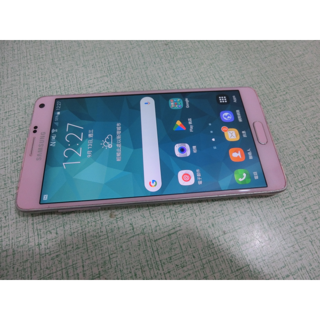 Samsung note4 NOTE 4 N910u 粉色 功能都正常