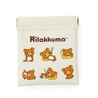 懶熊 拉拉熊 Rilakkuma 磁吸零錢包 彈片零錢包 隨身收納包