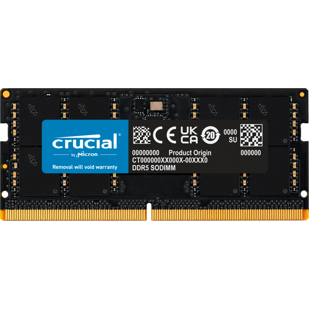 Micron美光 Crucial DDR5-5600 32GB 筆記型記憶體 NB筆電 SODIMM RAM