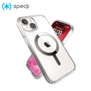 Speck iPhone 15 6.1吋 Presidio Perfect-Clear MagSafe 磁吸透明防摔殼