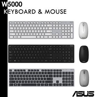 ASUS 送大尺寸滑鼠墊 W5000 無線鍵盤滑鼠組