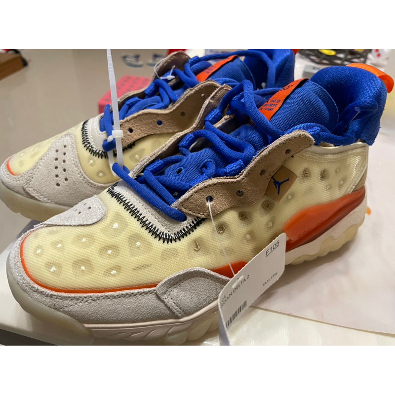 NIKE AIR JORDAN DELTA 2 米藍 橘 喬丹 運動 休閒 現貨 女款 CW0913-101