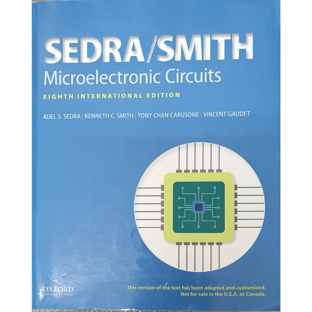 史密斯電子學 SEDRA/SMITH Microelectronic Circuit第八版
