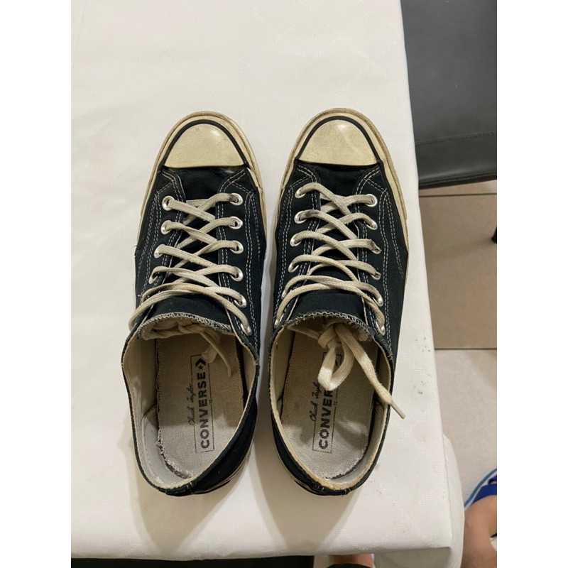 二手 converse 1970 黑 低筒 26.5 us8.5