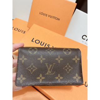 Louis Vuitton 正品 中長夾 皮夾 錢包 鈔票 零錢 可分開放 容量大 SP0045 M61730