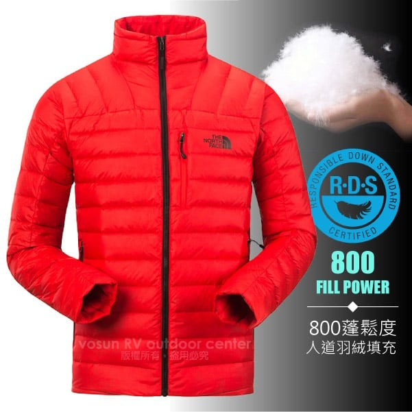 【北臉 The North Face】送》男 款耐寒超保暖防潑防風羽絨外套 800FP鵝絨 登山中層外套_3CF8