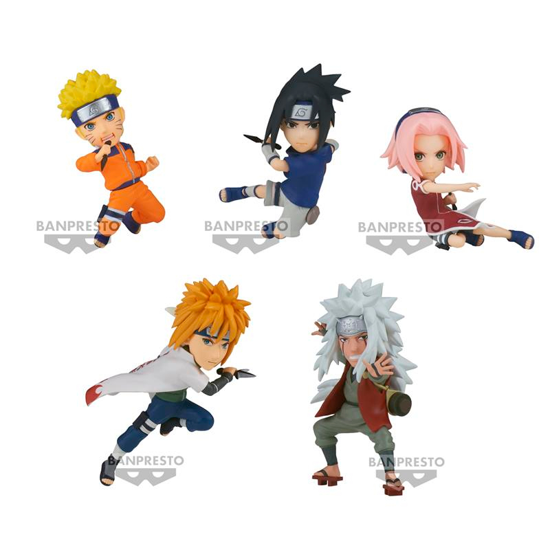 (BANPRESTO)代理版 景品 火影忍者 WCF 一組5款+隨機1款