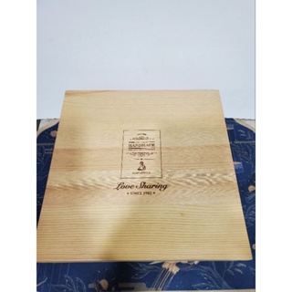 掛2 近全新 禮盒 木製 木質盒子 收納盒 HANDMADE 手工餅乾盒子